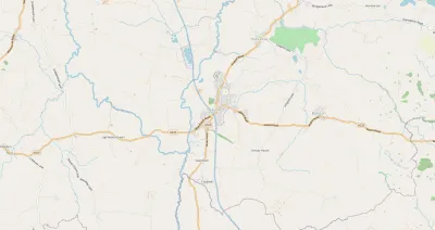 Map showing the location of Audlem Methodist Church