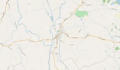 Map showing the location of Audlem Methodist Church