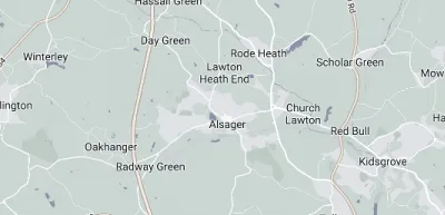 Map showing the location of Cheshire South Methodist Circuit
