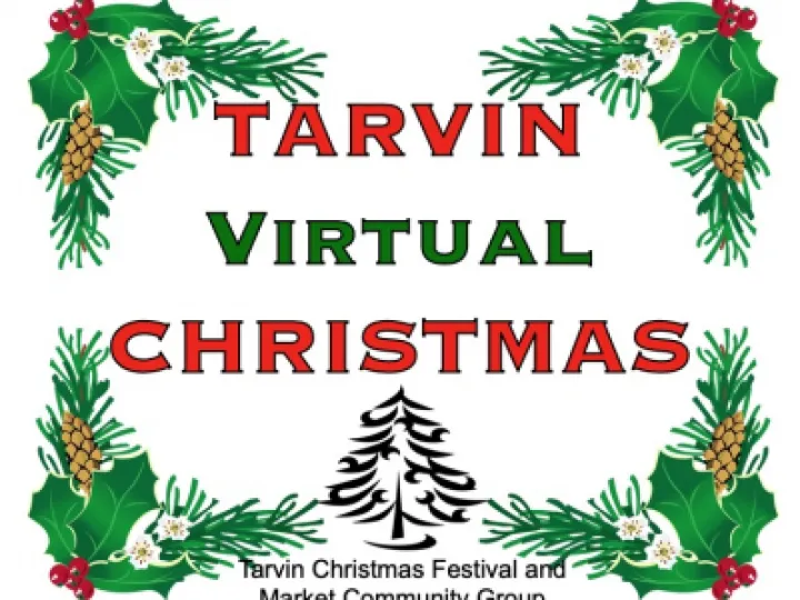 Tarvin Christmas Festival 3 Copperplate Holly&Spruce with logo