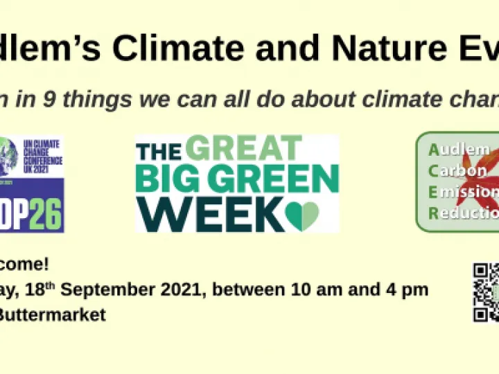 Audlem 39 s Climate And Nature Event Display For Village Screens
