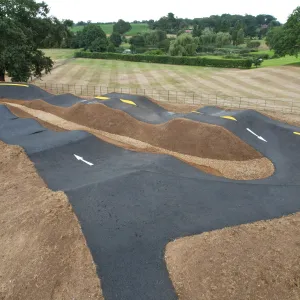Ipswich pump track building