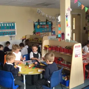 Amethyst Class during a lesson