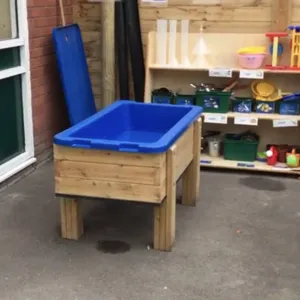 More outside play materials for Amethyst Class