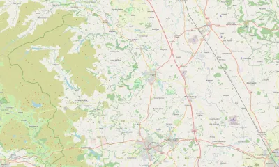 Map showing the location of Ripon and Lower Dales