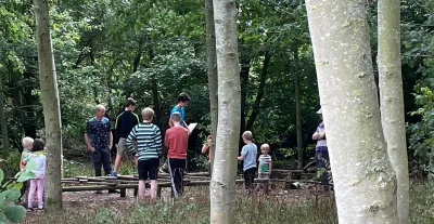 Junior Church outside