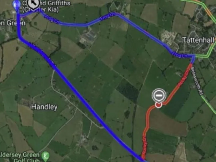 Rocky Lane Closure
