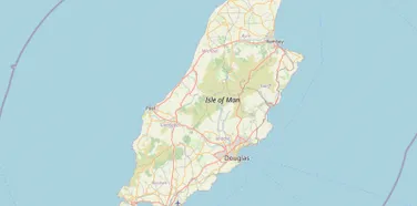 Map showing the location of Methodist Isle of Man