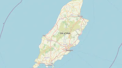 Map showing the location of Methodist Isle of Man