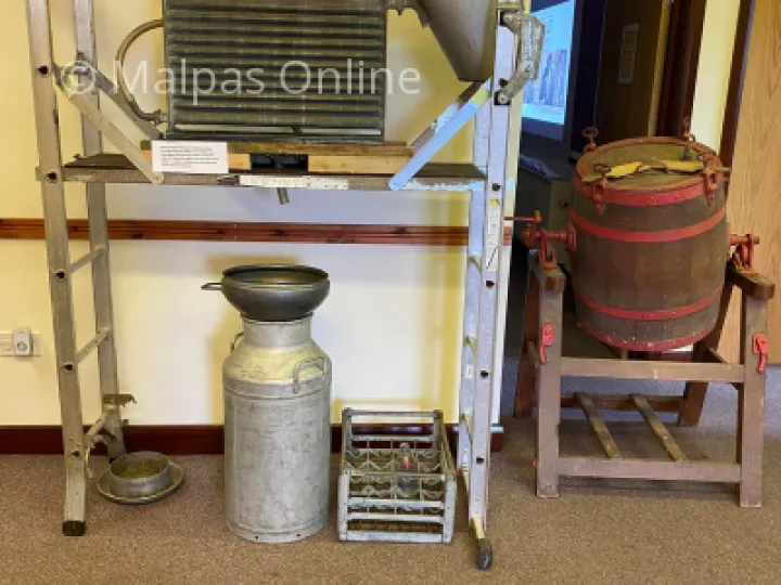 Milking set up