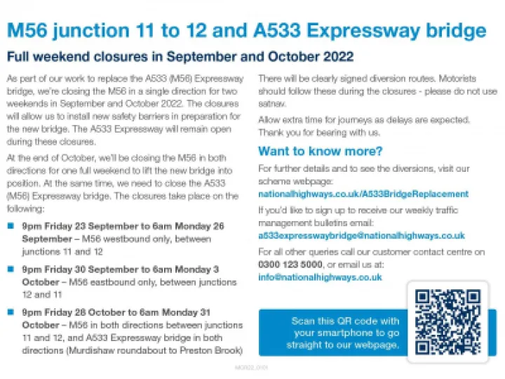 M56 Closure