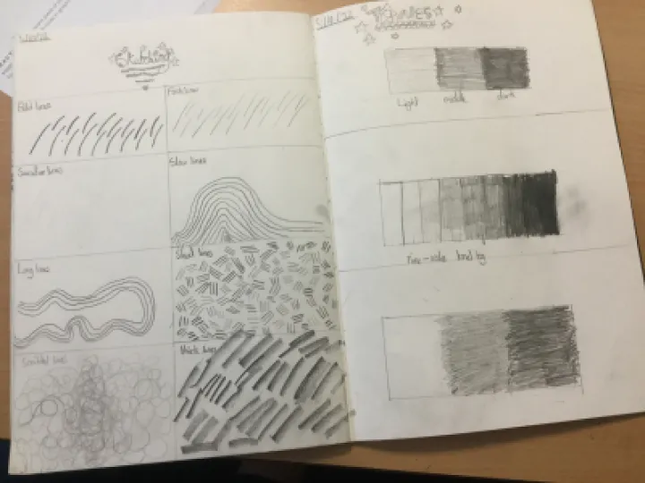 Year 6 artwork