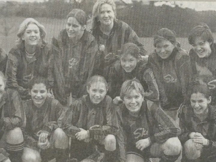 THS Girls Football Team Feb 1997 PhotoScan