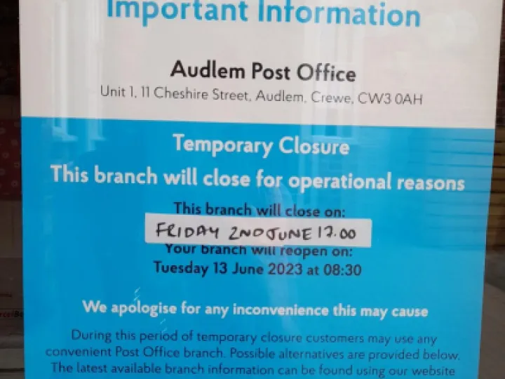 po closed