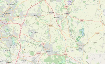 Map showing the location of Trinity Circuit