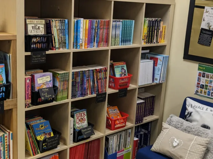 Year 4 book corner