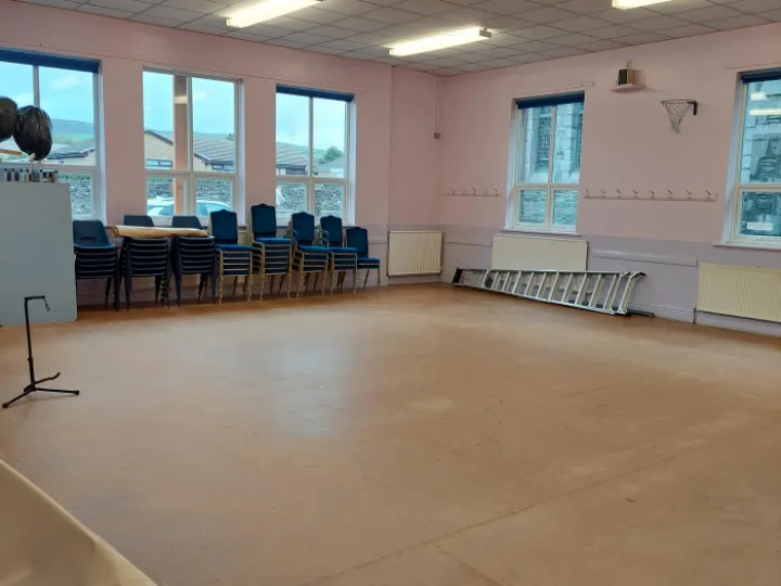 PE Hall before