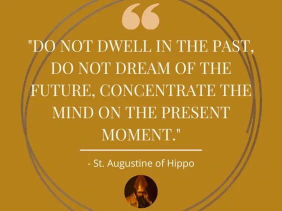 14- Augustine Quote on Mindfulness 3x4
