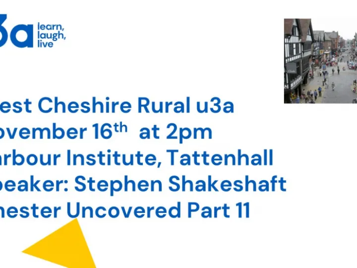 U3A November 2023