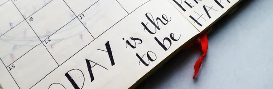 Writings In A Planner
