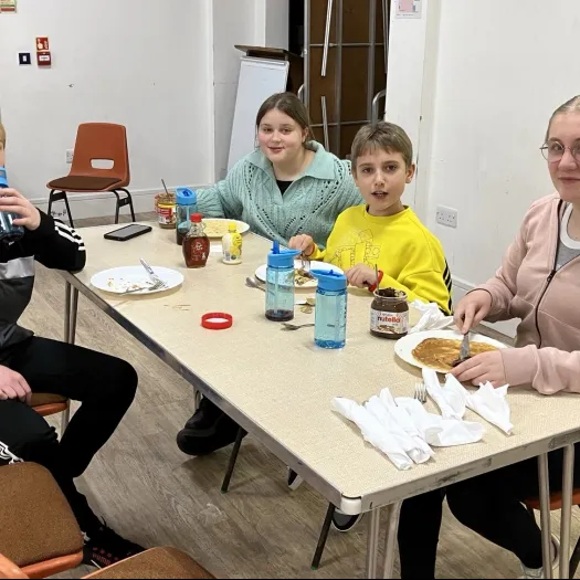2024 – Lenten pancake-making at God Squad