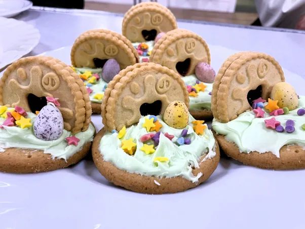 Easter tomb biscuits made by our young people...Happy Easter from God Squad!