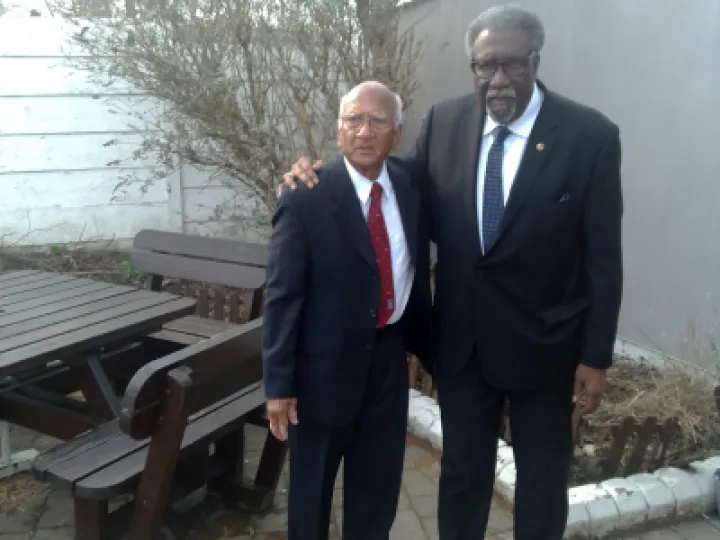 Rohan Kanhai and Clive Lloyd