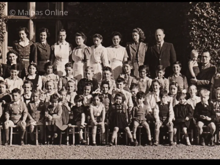 Czech Children at Maesfen Hall