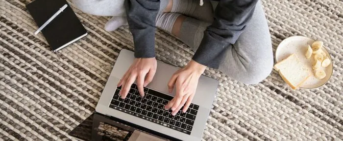 Photo Of Woman Using Laptop