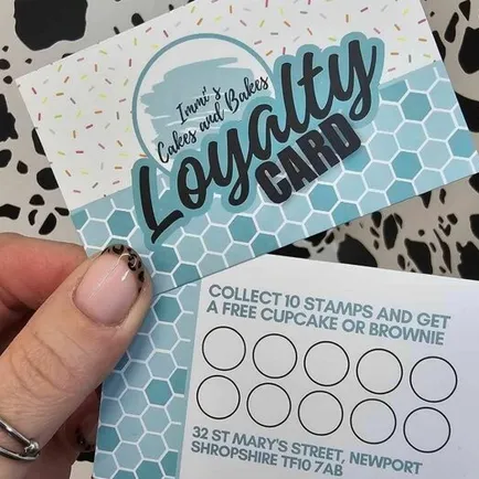 Immi's Cakes and Bakes &ndash; loyalty card