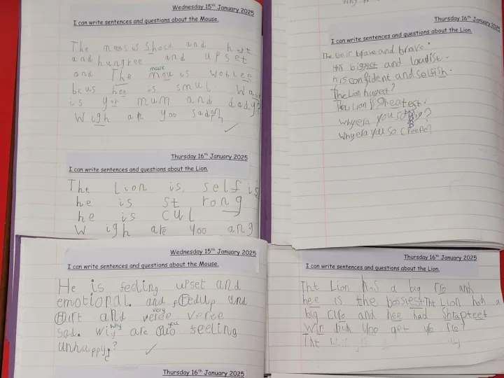 Y1 Writing