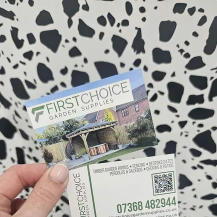 First Choice Garden Supplies Business Cards