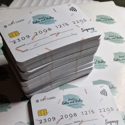 Immis Cakes and Bakes Business Cards (Vouchers) Wi
