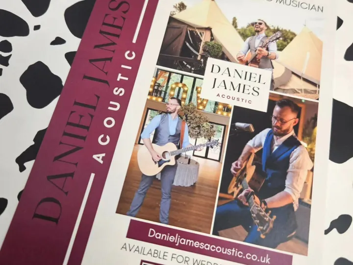 Dan James Acoustic A5 Flyers 170gsm Silk