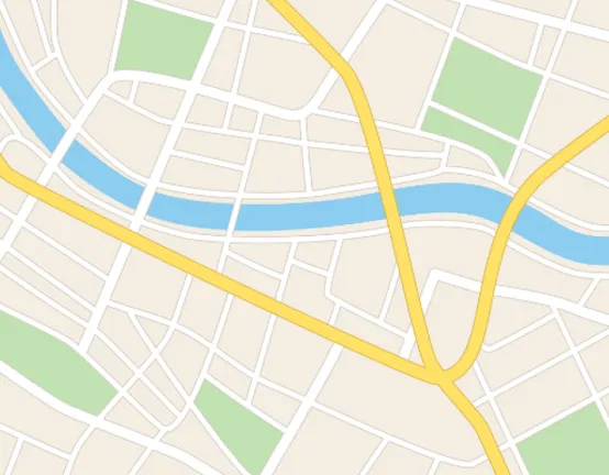 Map showing the location of Sankey Valley Methodist Circuit