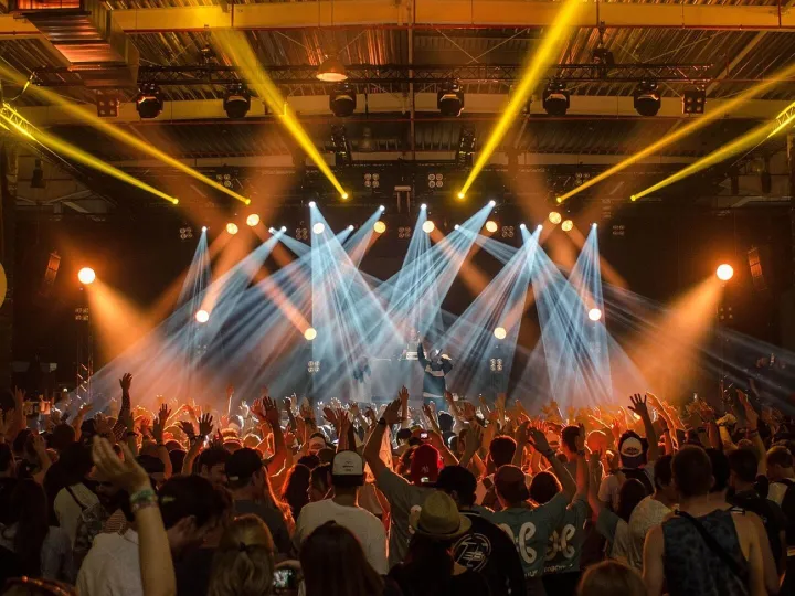 Audience, band, concert, crowd, festival, lights, music, musicians, people, performance, stage, stage lights, event, live event, celebration, concert, concert, concert, concert, concert, festival, music, music, music, music, stage, event, event, event
