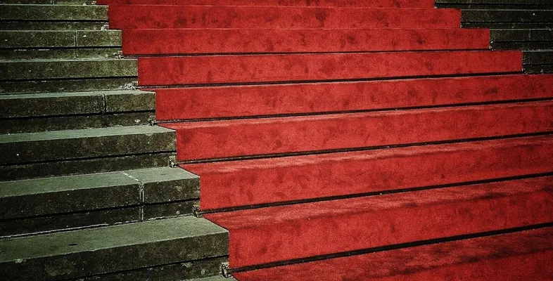 Stairs, rise, entrance, perspective, red carpet, red, carpet, prominent, red carpet, red carpet, red carpet, red carpet, red carpet