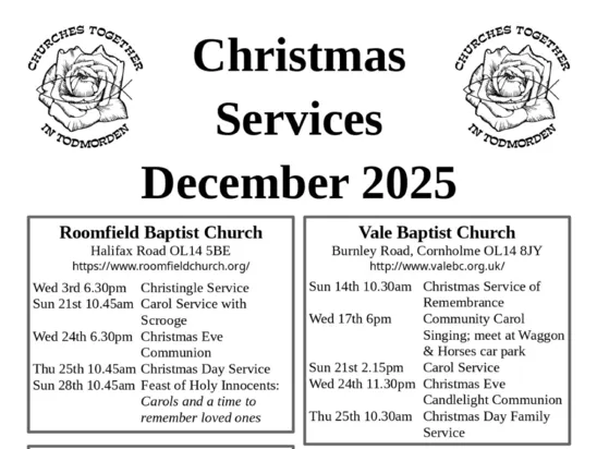 Ctt Christmas Services 2025 Poster