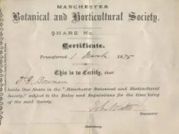 manchester hort society share ownership