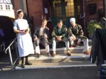 Home Fires &ndash; patients taking a break!