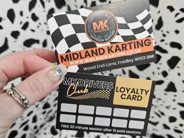 Midland Karting Loyalty Cards