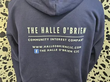 The Halle O'Brien Hoodie With Dtf Printing