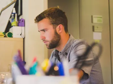 Man, work, desk, business, person, working, job, male, professional, office, concentration, freelance, freelancer, home office, start-up, guy, bearded man, concentrating, man, man, work, job, job, job, job, job, office, office, concentration
