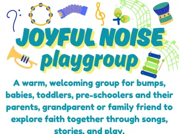 Joyful Noise Playgroup Poster (Darley Dale)
