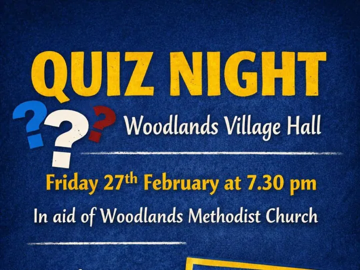 Woodlands Quiz Poster