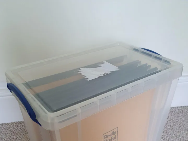Items for sale &ndash; 25L upright Really useful box with suspension files &pound;5