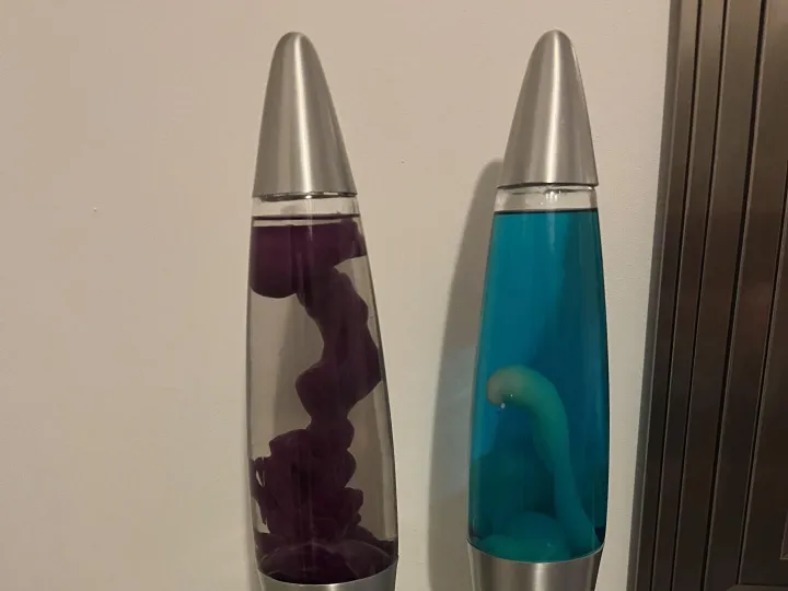Items for sale &ndash; Two lava lamps &pound;15.00 ono