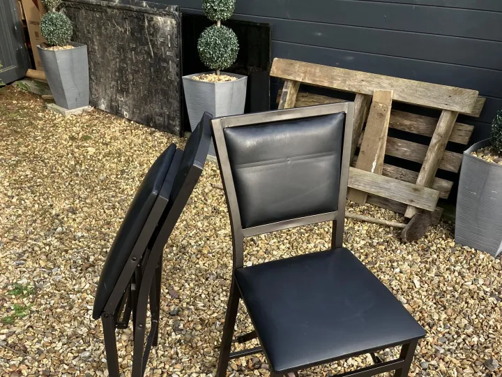 Items for sale &ndash; 4 fold up chairs &pound;25