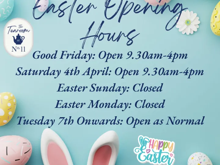 Easter Opening Hours  -3