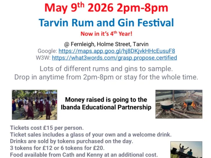 Rum & Gin Festival Poster 2026